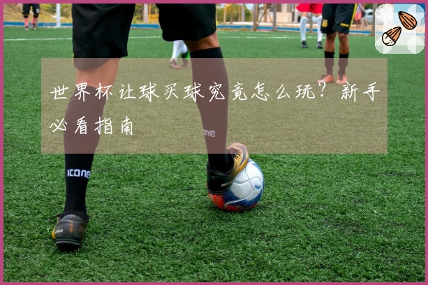 世界杯让球买球究竟怎么玩？新手必看指南