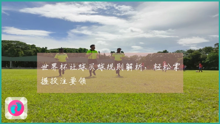 世界杯让球买球规则解析，轻松掌握投注要领